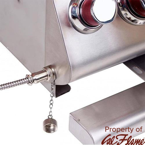 Cal Flame Built In Grill 5 Convection Lp W/ Ng Conversion Kit