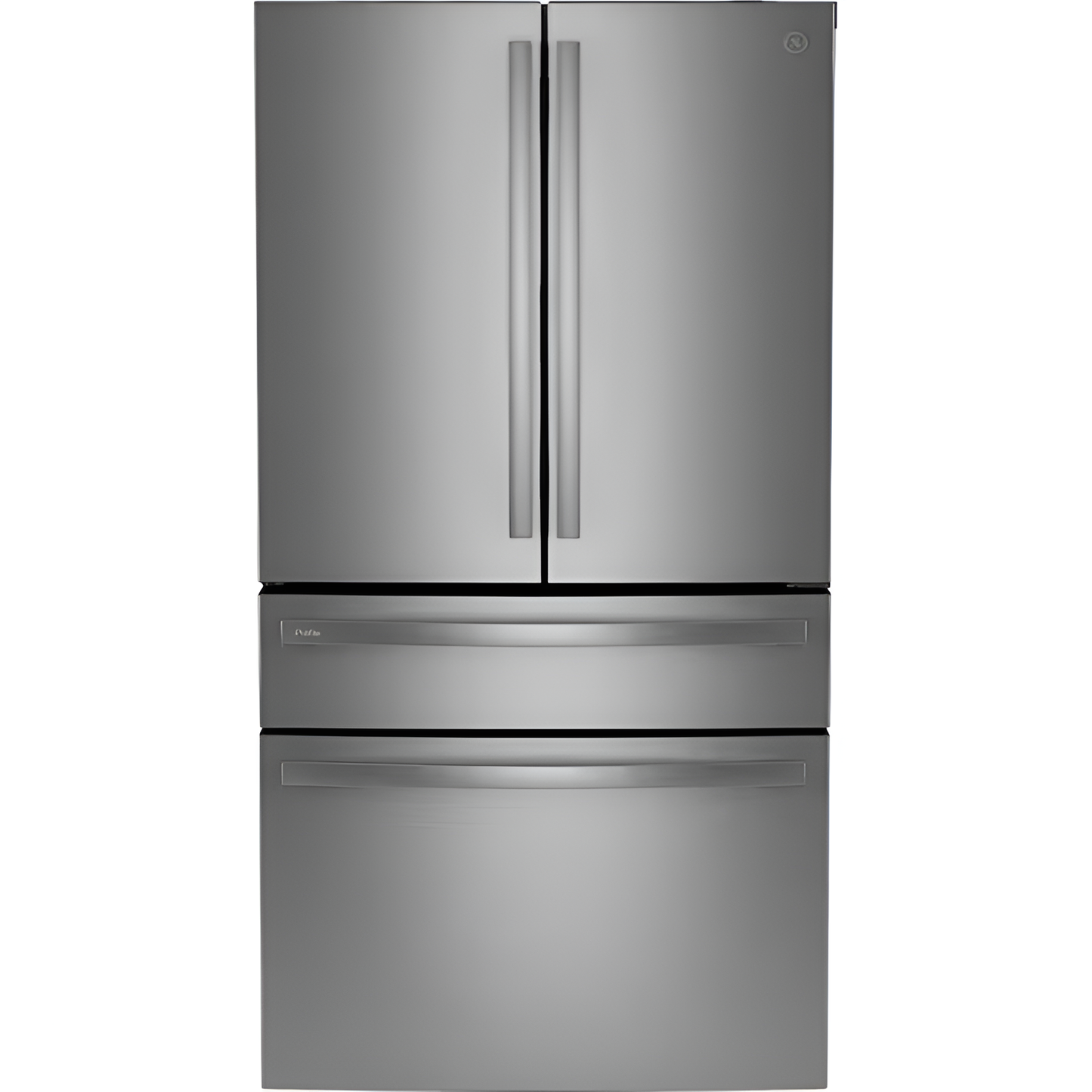 Profile Standard-Depth 29-Cu Ft 4 Door 36in Wide Smart Compatible French Door Refrigerator with Ice Maker with Water Dispenser and Door within Door (Fingerprint-Resistant Stainless Steel) ENERGY STAR Certified