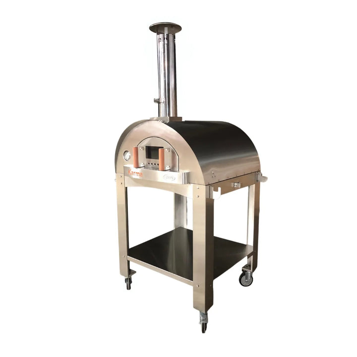 WPPO Karma 32-201SS | 201 Stainless Steel | Outdoor Pizza Oven Cart
