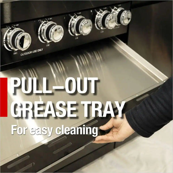 43 In. 6-Burner 85,000 BTU Stainless Steel Outdoor Kitchen BBQ Grill Island, Wine Refrigerator, Rotisserie, in Sliver