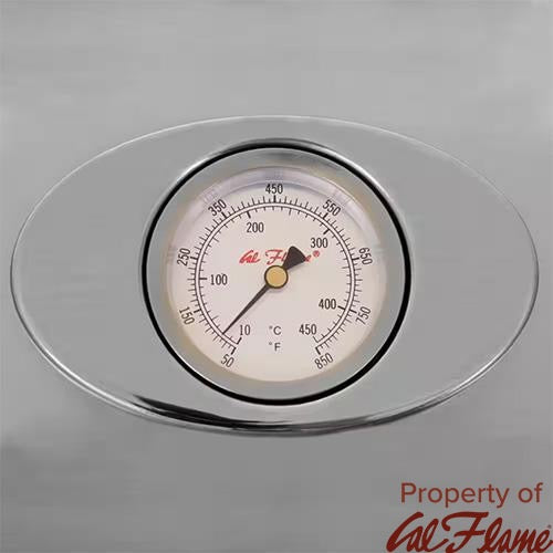Cal Flame P4 | 4-Burner Built-In Propane Grill | 75,000 BTU | Stainless Steel