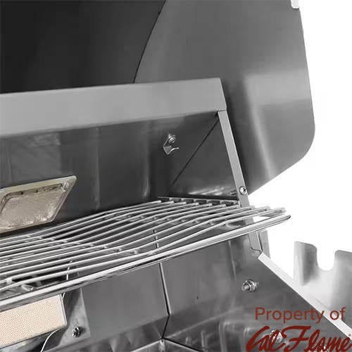 Cal Flame P4 | 4-Burner Built-In Propane Grill | 75,000 BTU | Stainless Steel