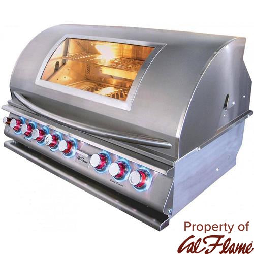 Cal Flame Built In Grill 5 Convection Top Gun Lp Only