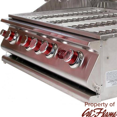 Cal Flame Built In Grill 5 Convection Lp W/ Ng Conversion Kit