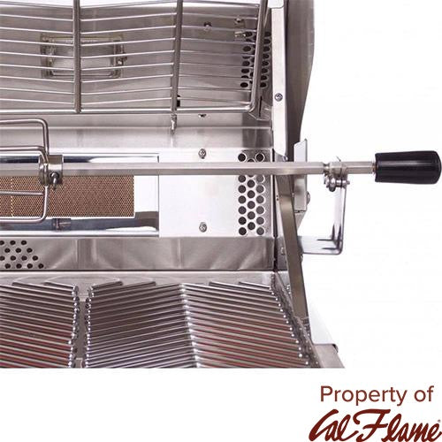 Cal Flame Built In Grill 5 Convection Lp W/ Ng Conversion Kit