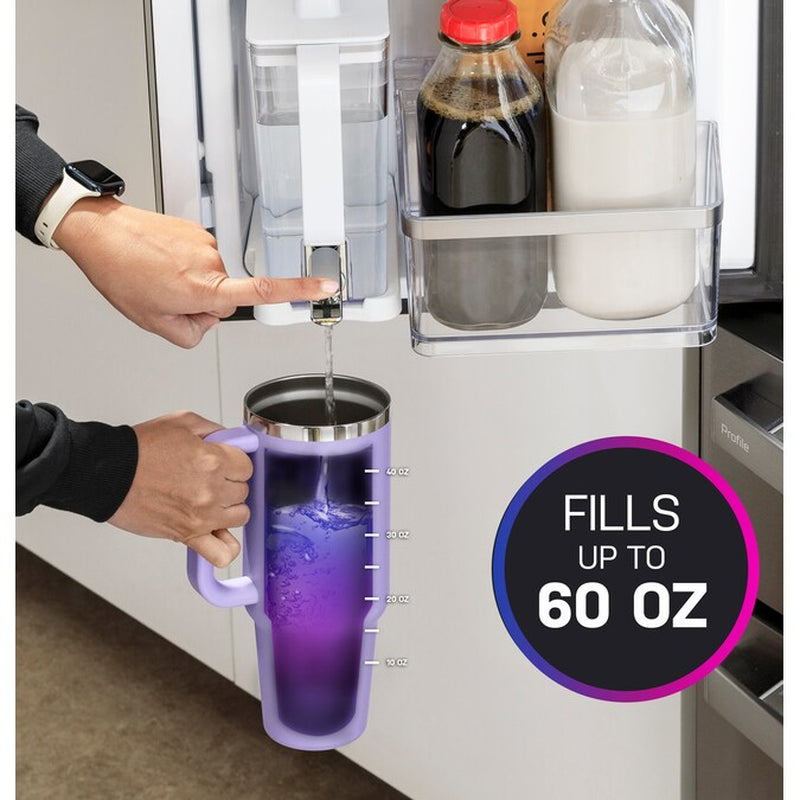 Profile Standard-Depth 28.7-Cu Ft 4 -Door 36-In Wide Smart Compatible French Door Refrirator with Ice Maker with Water Dispenser ( Finrprint-Resistant Stainless Steel ) ENERGY STAR Certified