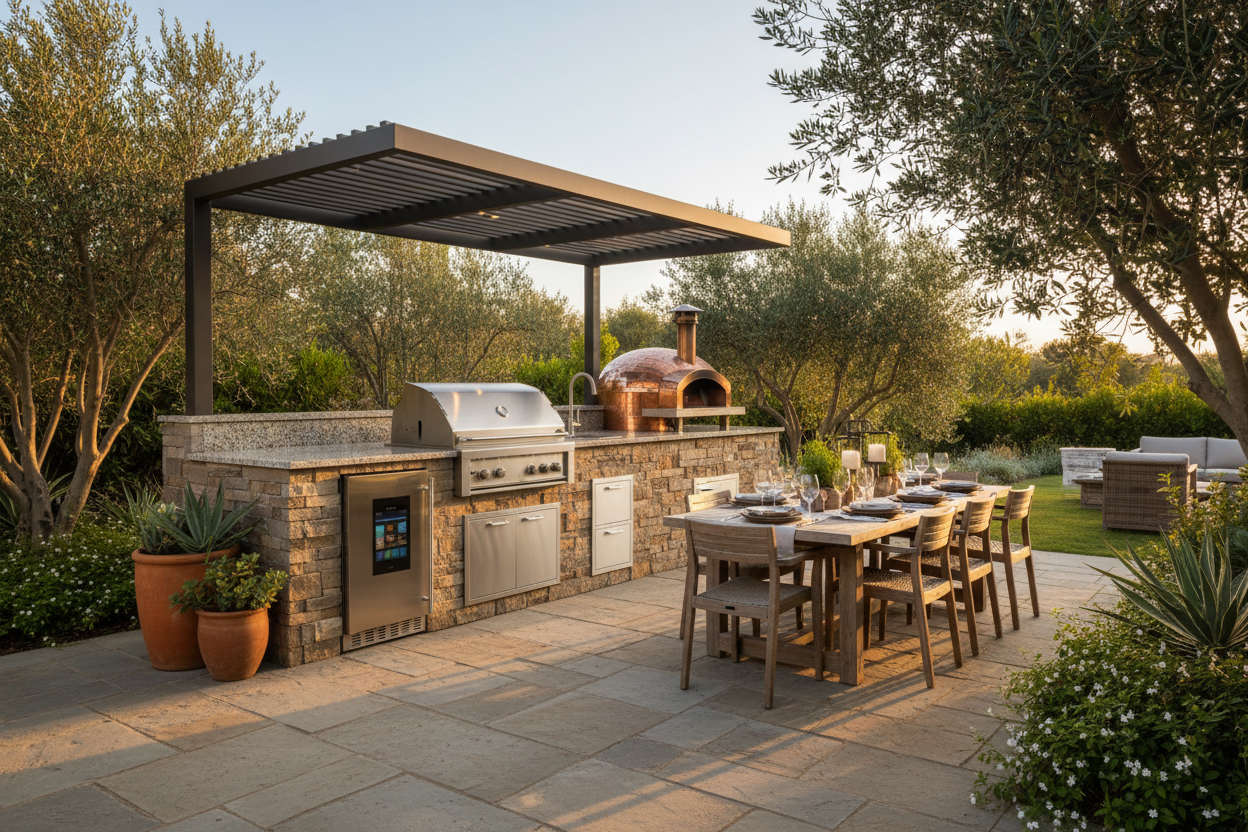 Hearthlines of the Modern Backyard