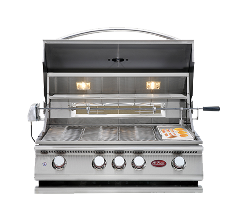 Cal Flame P4 | 75,000 BTU | 32-Inch Built-In Gas Grill | 304 Stainless Steel
